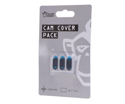 Zaślepka na kamerę laptopa Silver Monkey Zaślepka na kamerę CAMcover (3 szt.)